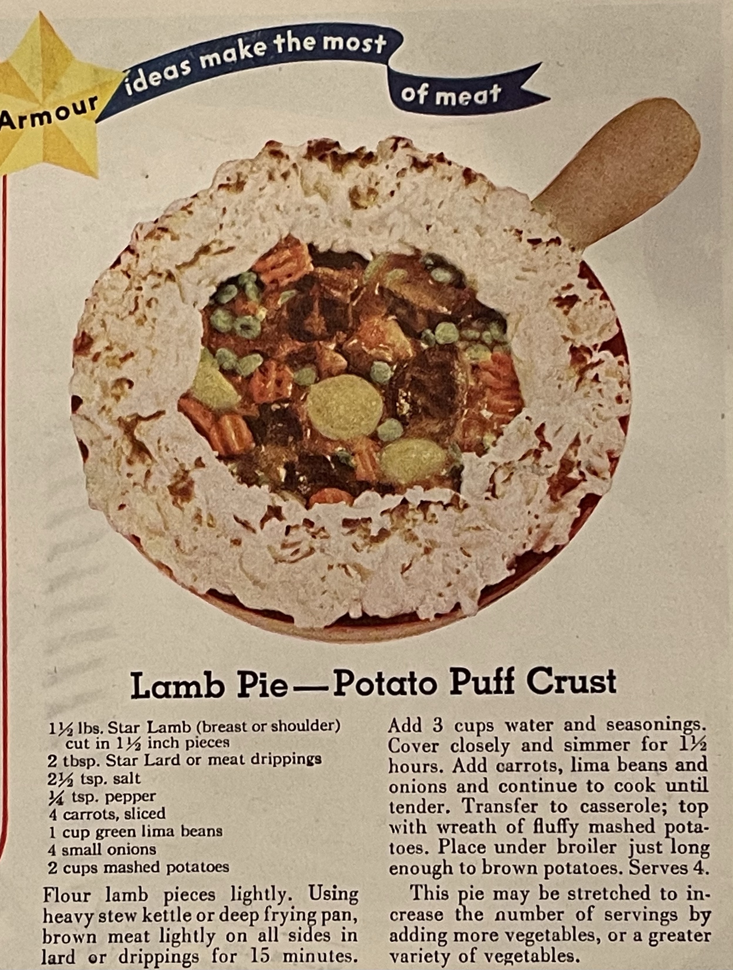 Ww2 Rabbit Pie Meat Pies, 1943 – History in the Kitchen
